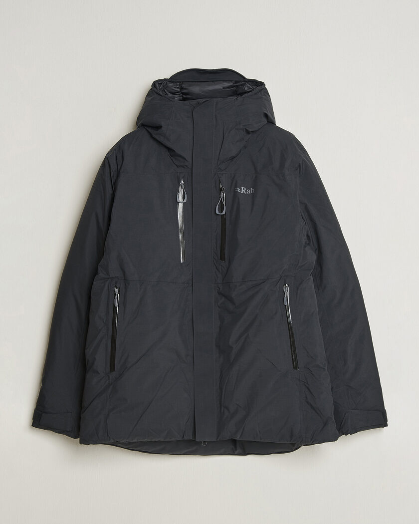 Rab Batura Waterproof Down Jacket Black – Schwarz