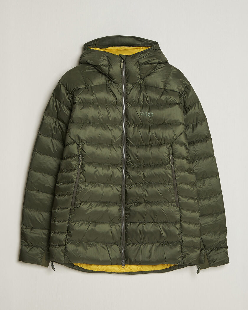 Rab Electron Pro Hoody Mid Down Jacket Army – Grün