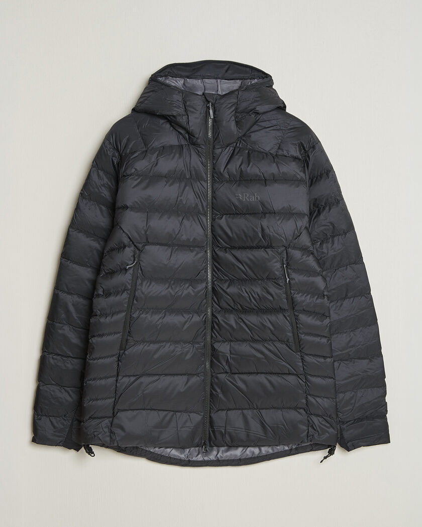 Rab Electron Pro Hoody Mid Down Jacket Black – Schwarz