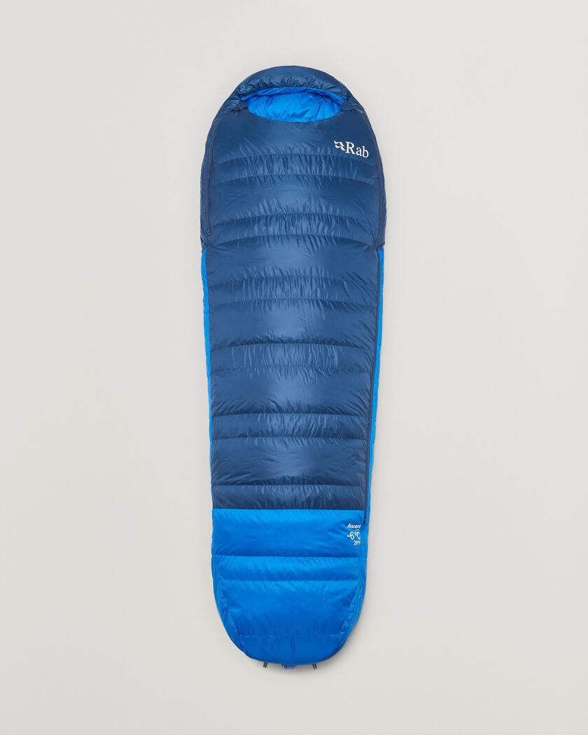 Rab Ascent -6 Sleeping Bag Regular Tempest Blue/Maya Blue – Blau