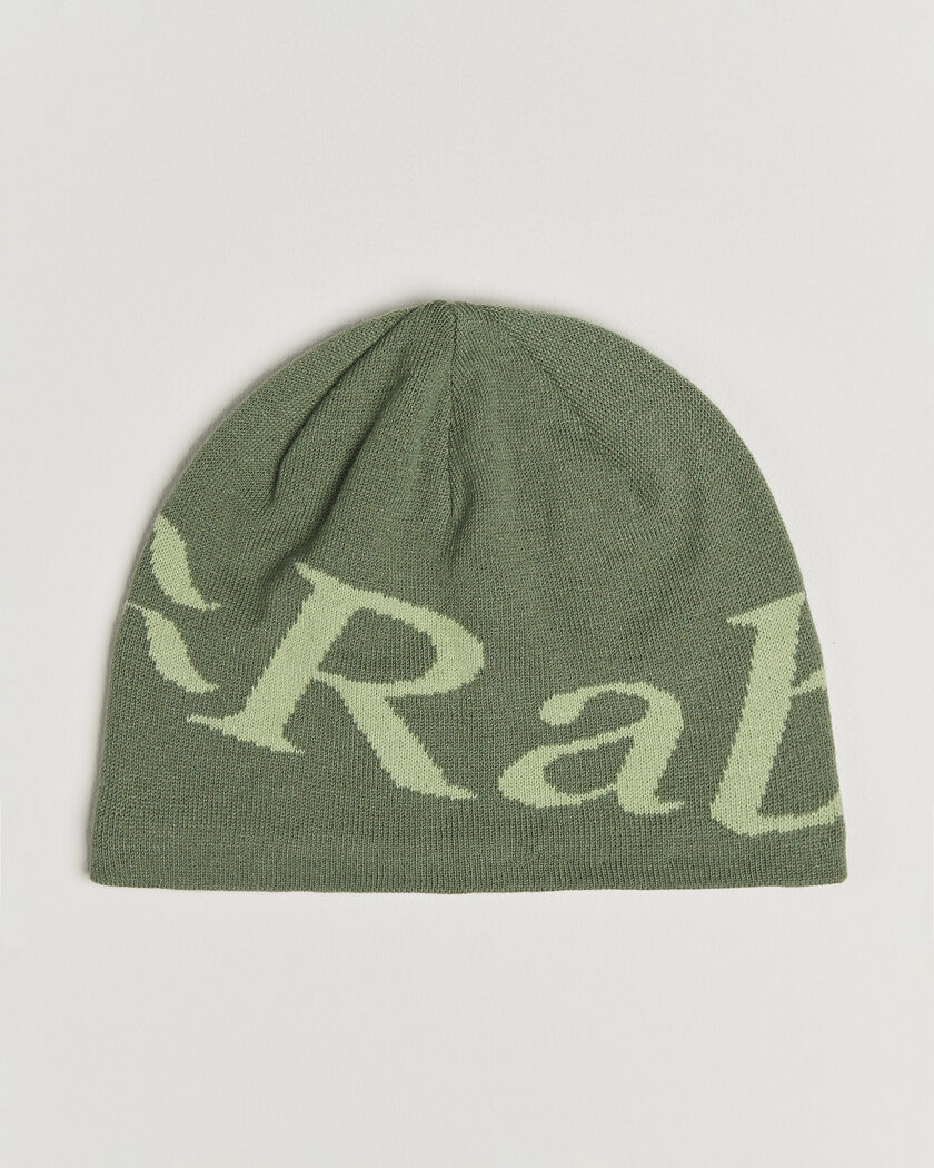 Rab Logo Beanie Dark Fig Green/Fig Green – Grün