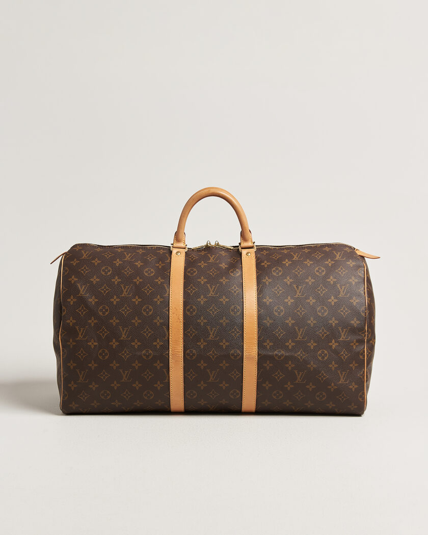 Louis Vuitton Pre-Owned Keepall 55 Monogram – Braun
