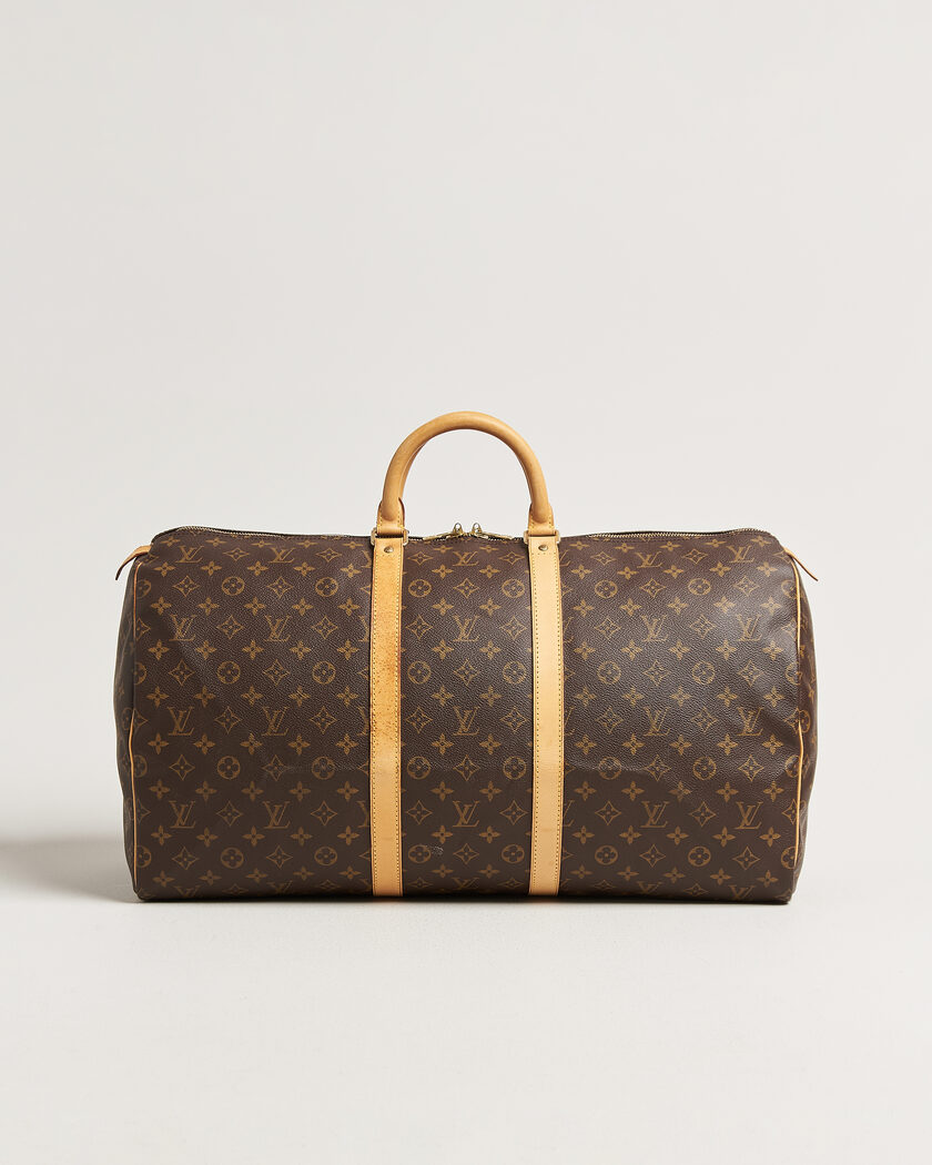 Louis Vuitton Pre-Owned Keepall 55 Monogram – Braun
