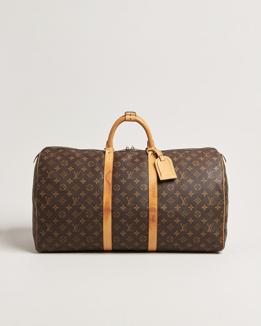 Louis Vuitton Pre-Owned Keepall 55 Monogram – Braun
