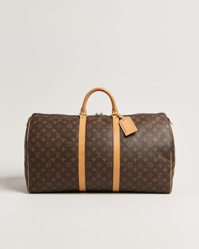 Louis Vuitton Pre-Owned Keepall 55 Monogram – Braun