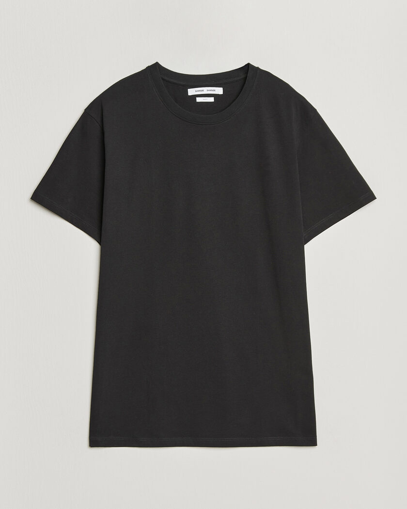 Samsøe Samsøe Kronos Cotton T-Shirt Black – Schwarz