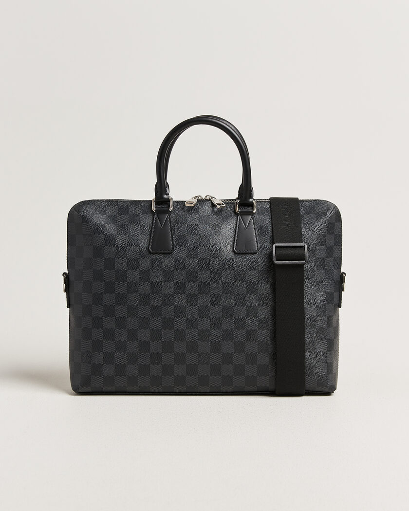 Louis Vuitton Pre-Owned Porte Documents Bag Damier Graphite – Grau