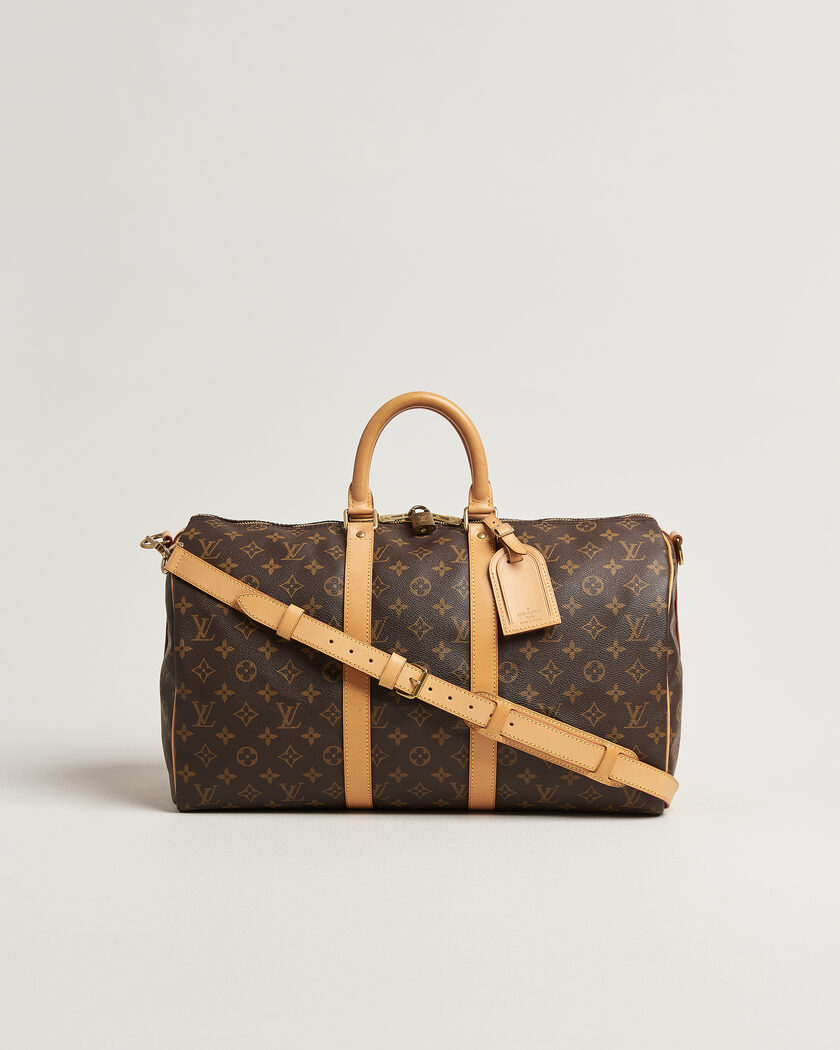 Louis Vuitton Pre-Owned Keepall 45 Bandoulière Monogram – Braun