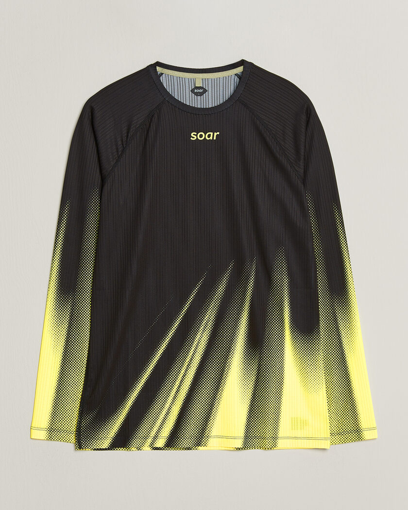 SOAR Running LS Race Base Yellow/Black – Mehrfarbig