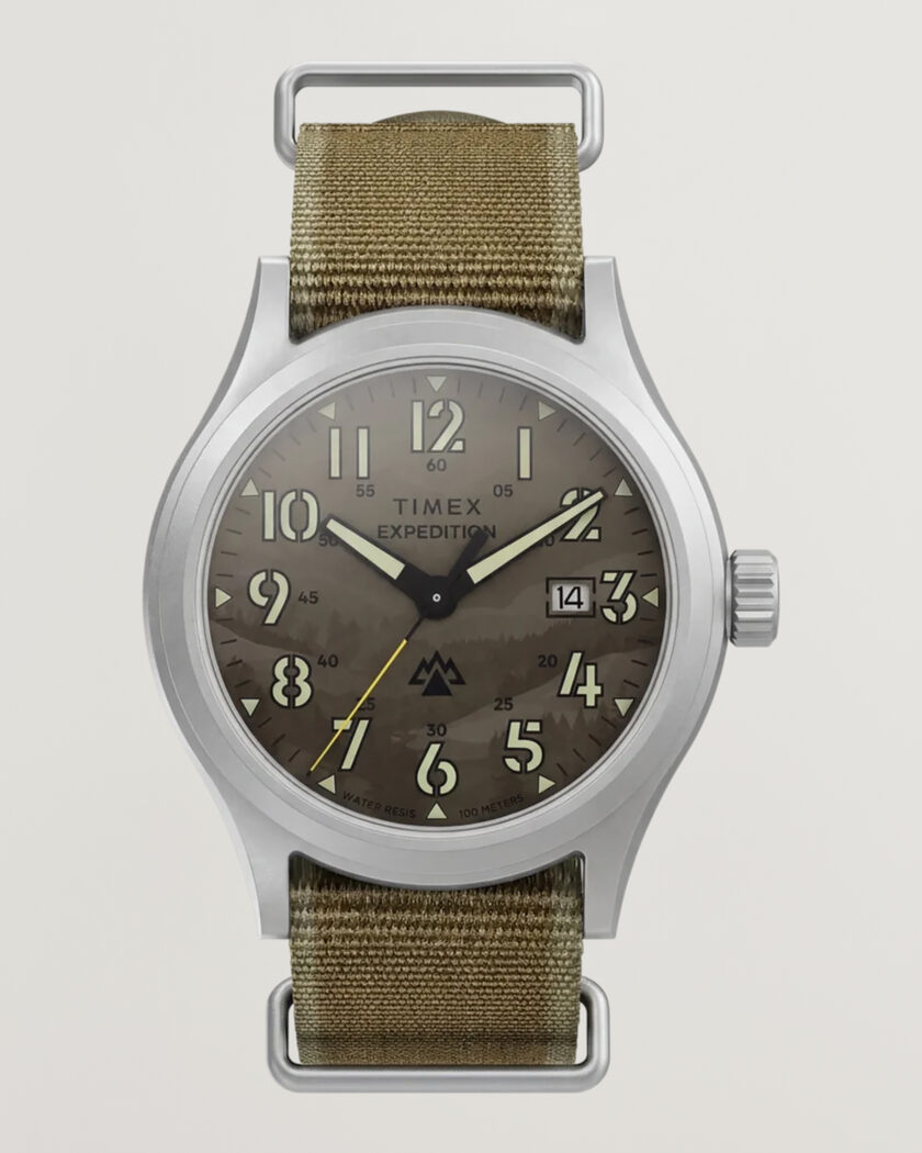 Timex Expedition Sierra Fabric Strap 40mm Khaki Camo Dial – Braun