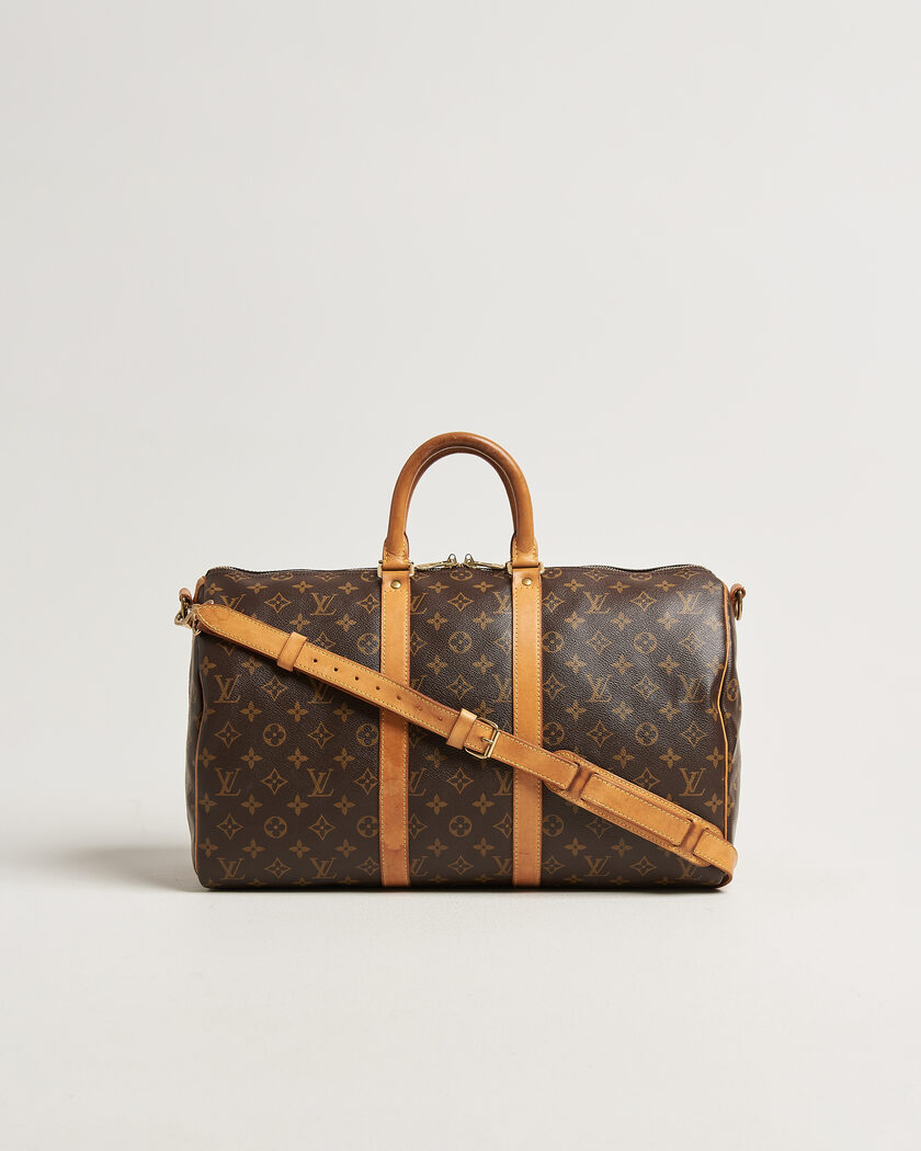 Louis Vuitton Pre-Owned Keepall 45 Bandoulière Monogram – Braun