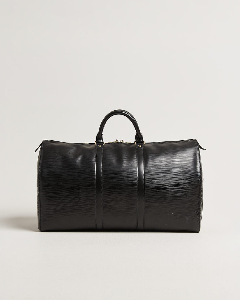 Louis Vuitton Pre-Owned Keepall Epi Leather 50 Black – Schwarz