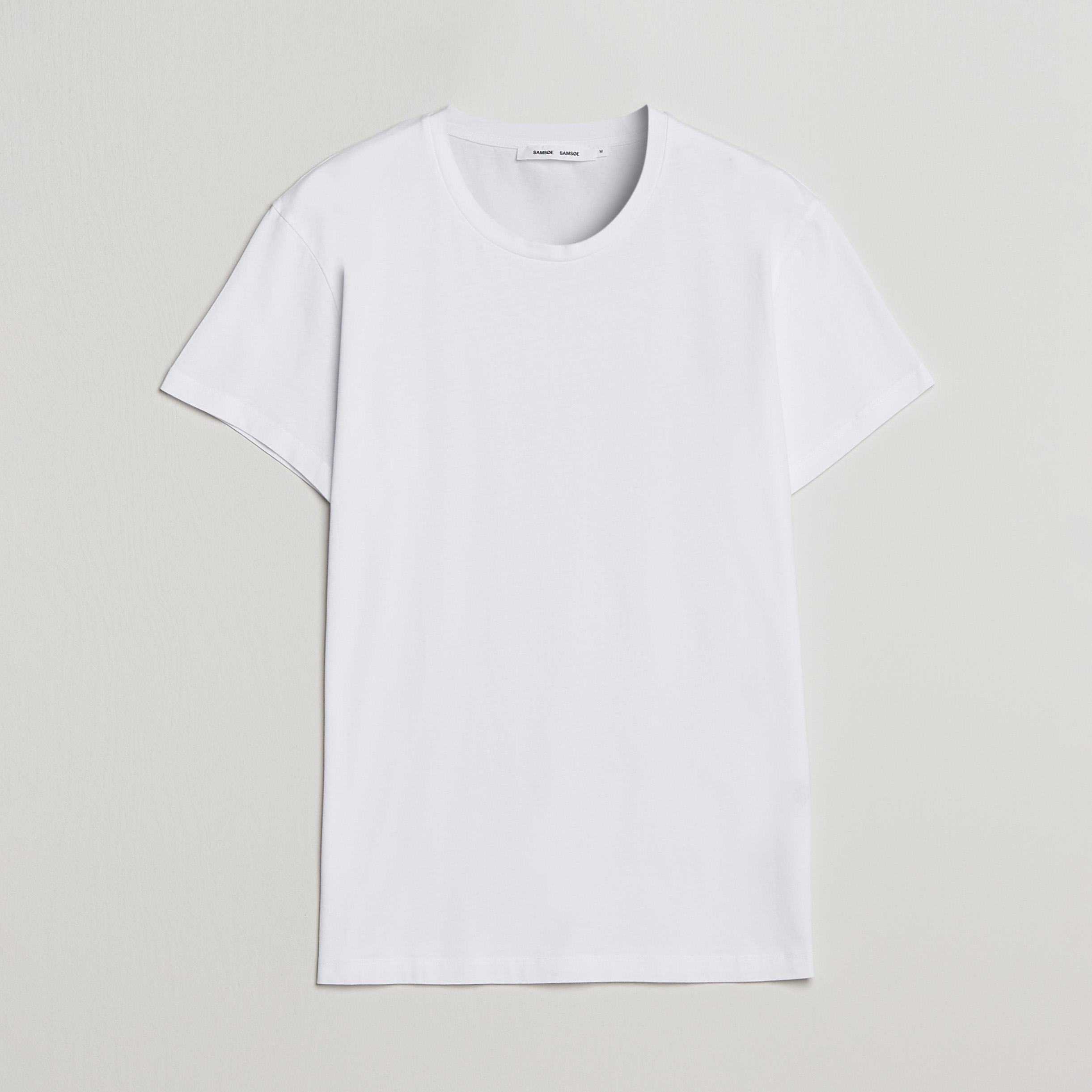 Samsøe Samsøe Kronos Crew Neck Tee White bei Care of Carl