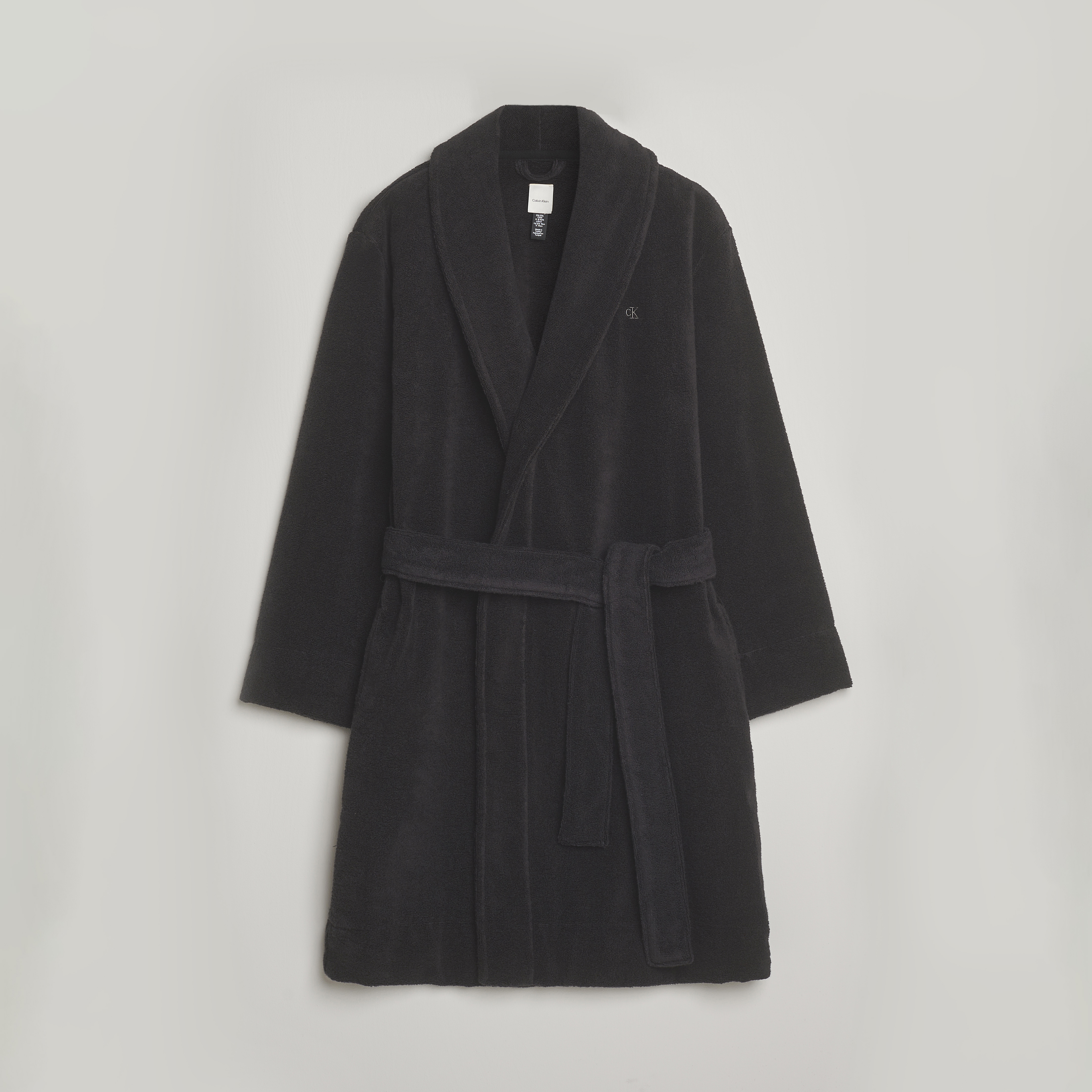 Calvin Klein French Terry Robe Black bei Care of Carl