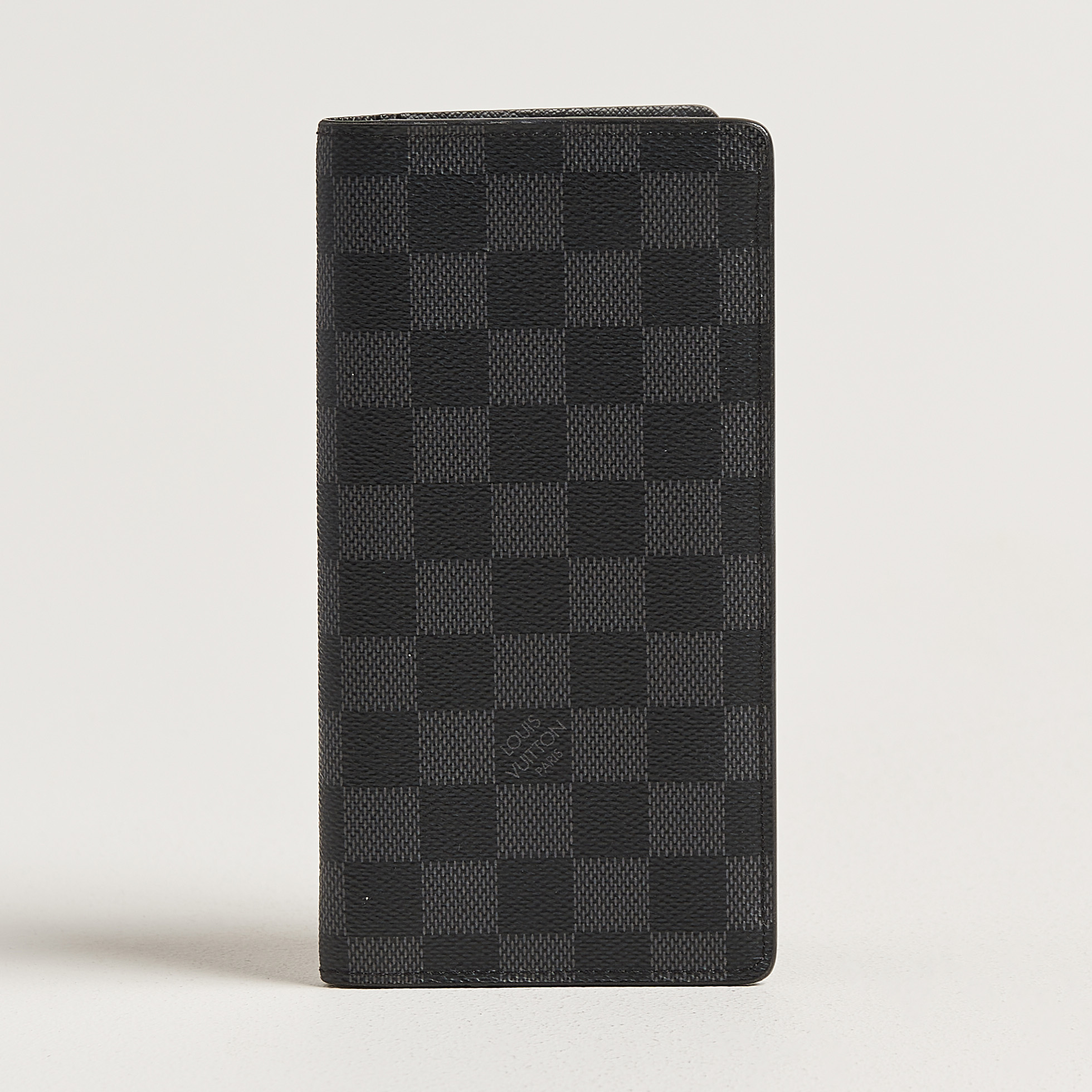 Louis Vuitton Pre-Owned Brazza Wallet Damier Graphite – Grau