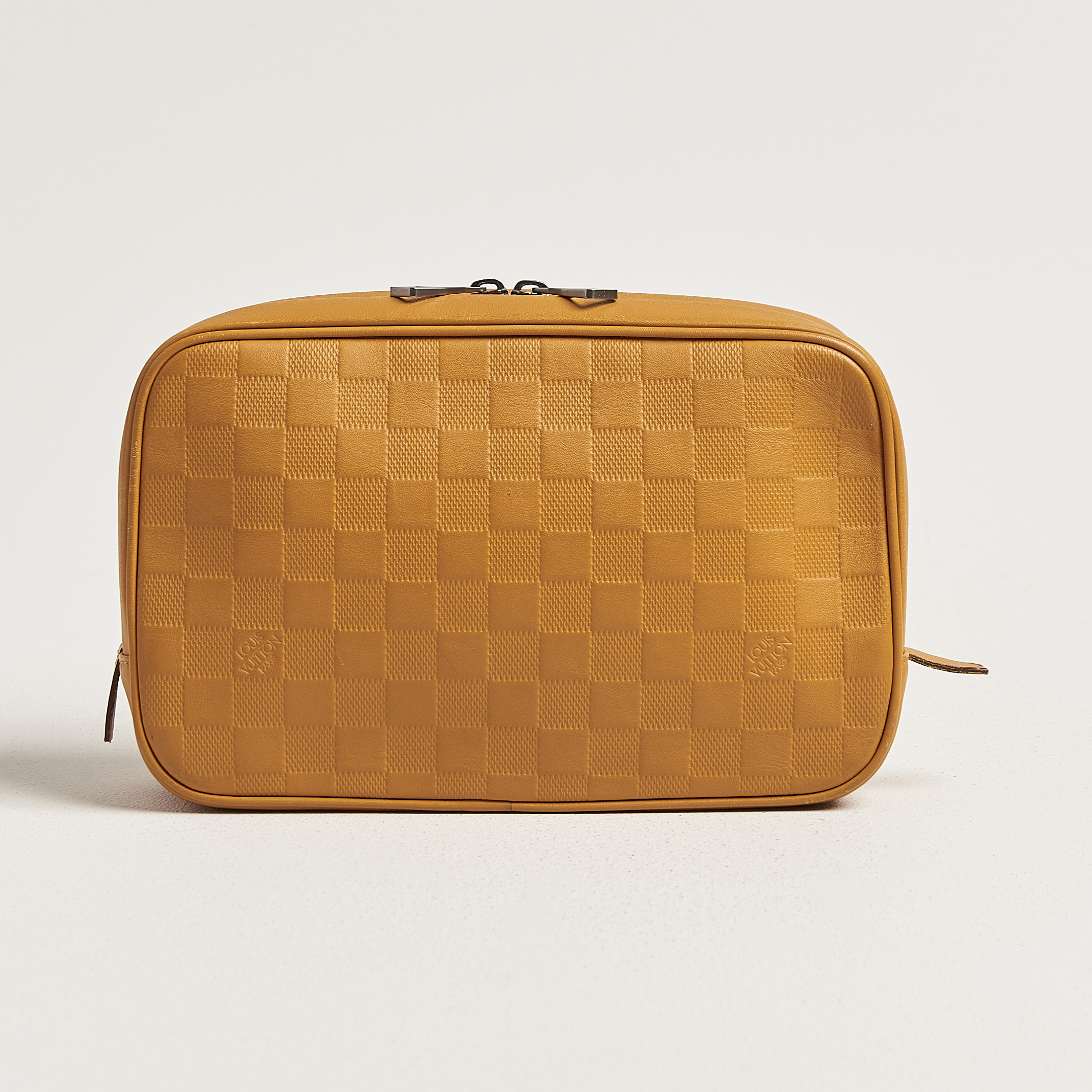 Louis Vuitton Pre-Owned Toiletry Bag Damier Infini Yellow – Gelb