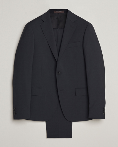 Herren |  | Oscar Jacobson | Edmund Wool Stretch Suit Black