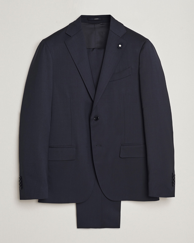 Herren | Anzüge | Lardini | Wool Suit Navy