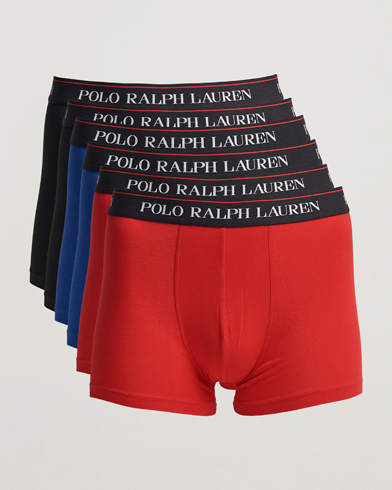 Herren |  | Polo Ralph Lauren | 6-pack Trunk Sapphire/Red/Black