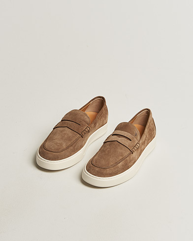 Tod's Cassetta Loafer Brown Suede UK10 - EU44,5 – Beige