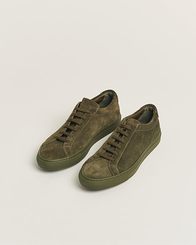 Pre-owned Common Projects Original Achilles Suede Sneaker Army Green 40 – Grün