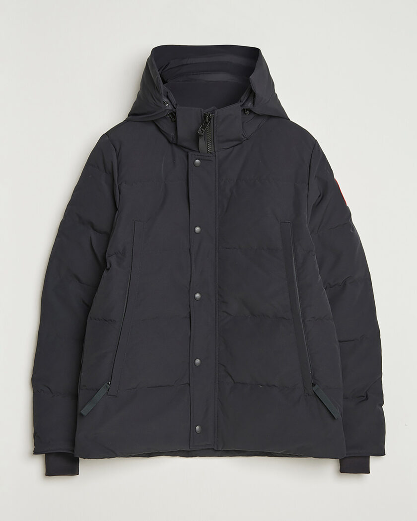 Pre-owned Canada Goose Wyndham Parka Black S – Schwarz