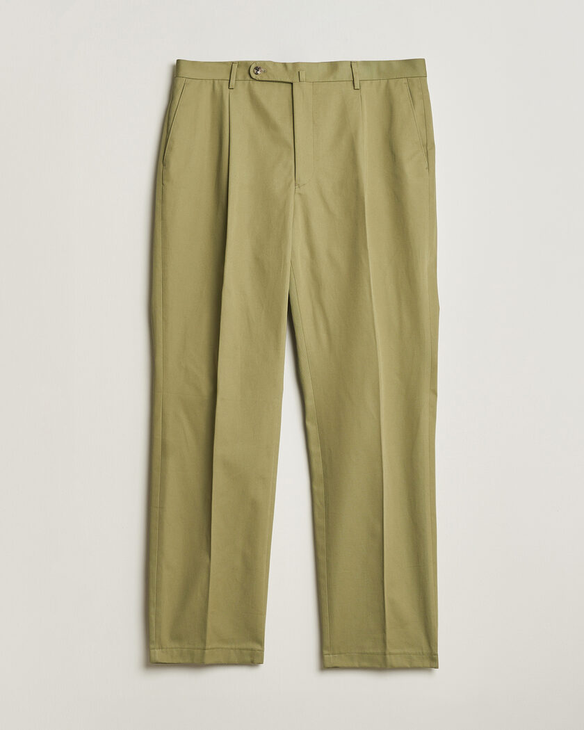 Pre-owned Rubato High Waist Cotton Chino Green 52 – Grün