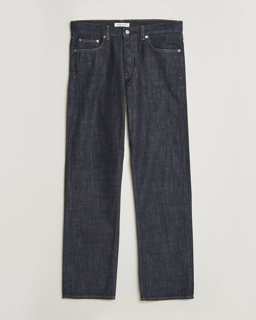 Pre-owned Sunflower New Standard Jeans Simple Rinse W32 – Blau