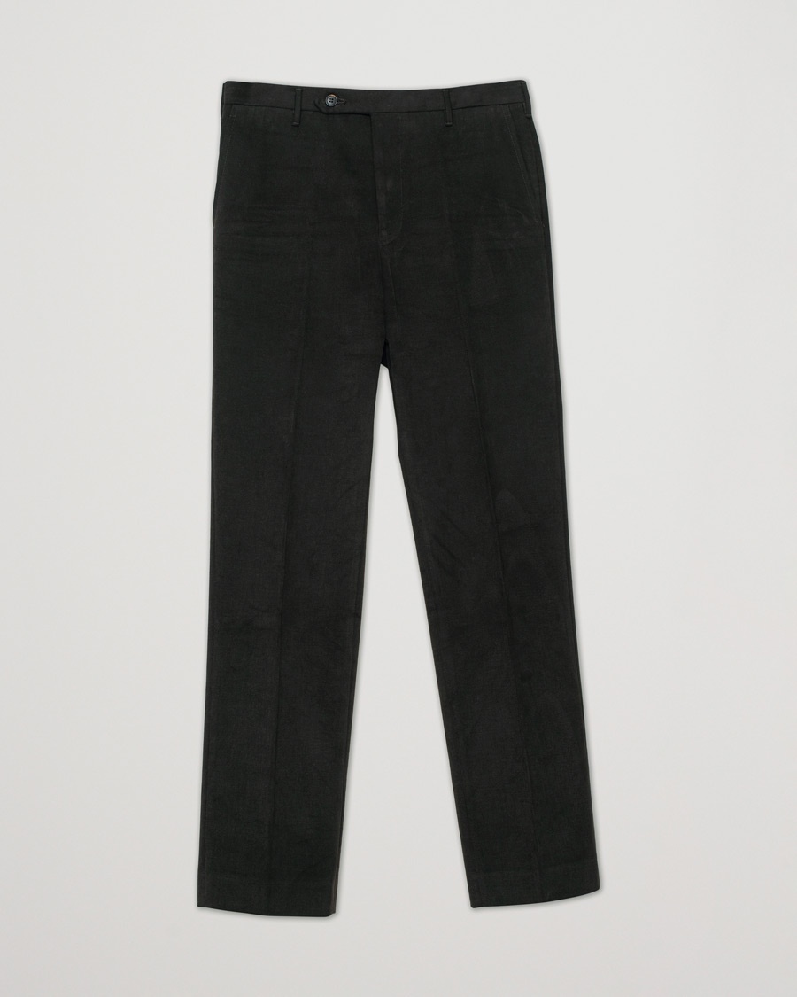 Pre-owned Rota Pantaloni Twill Cotton Trousers Brown 48 – Grün