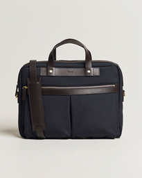 MismoM/S Nylon OfficeNavy/Dark Brown