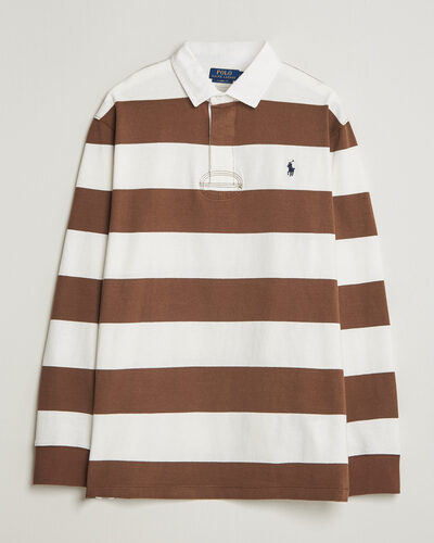 Polo Ralph Lauren Block Striped Rugby Pale Russet/Trophy Cream