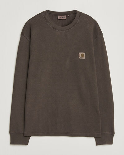 Carhartt WIP Long Sleeve Waffle T-Shirt Tobacco
