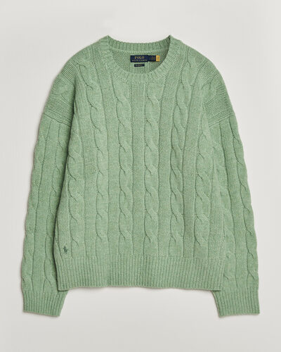 Polo Ralph Lauren Exploded Cabel Sweater Sprouting Green