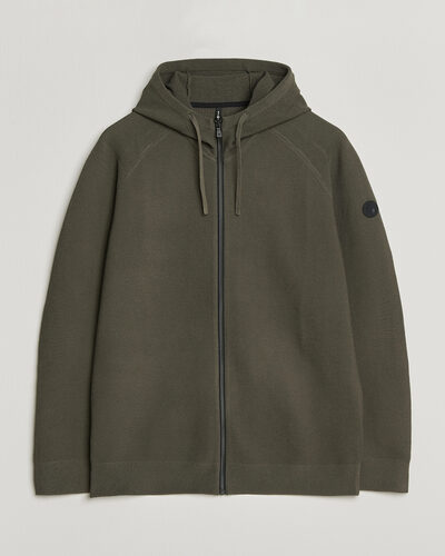 Sail Racing Element Seamless Full Zip Hoodie Mud Green