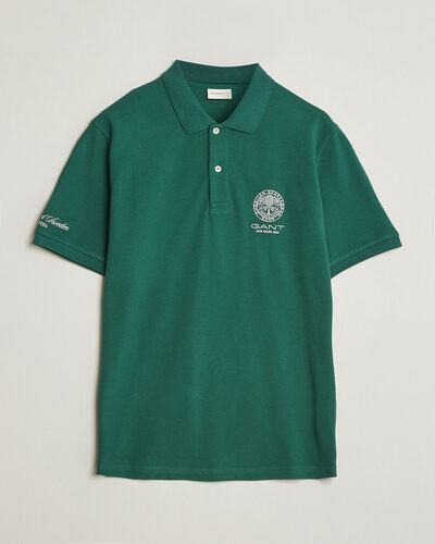 Gant Tournament Pique Green