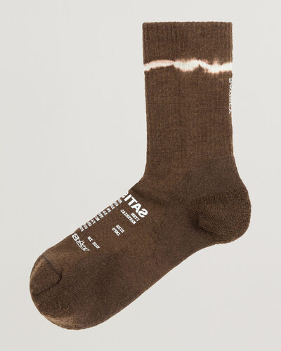 Satisfy Merino Nylon Tube Socks Tie Dye Rocky Road