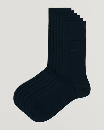 CDLP 6-Pack Mid Length Socks Dark Navy