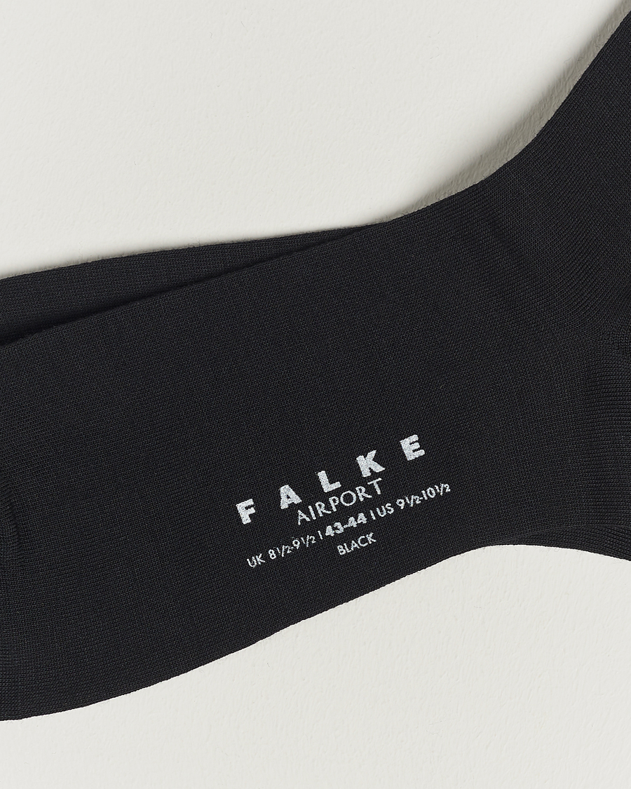 Herren | Falke | Falke | Airport Socks Black