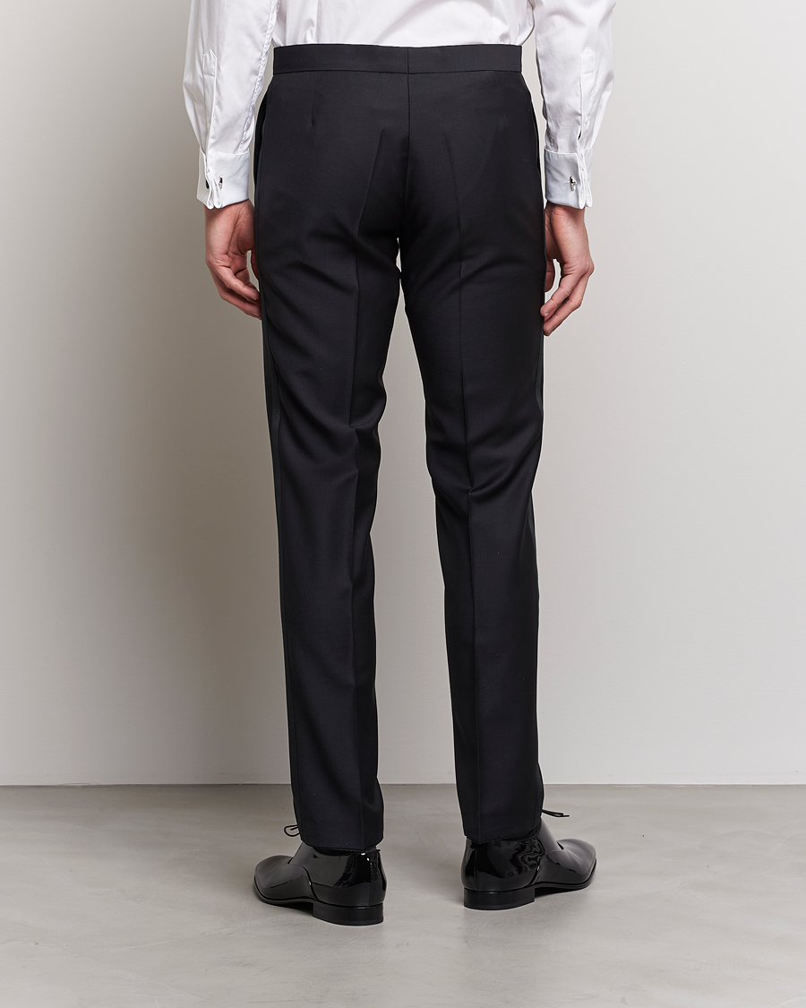 Herren | Hosen | Oscar Jacobson | Devon Tuxedo Trousers Black