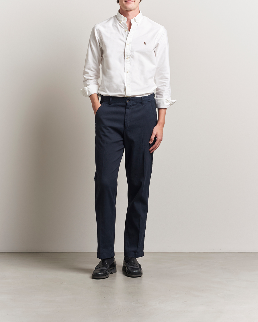 Herren | Hemden | Polo Ralph Lauren | Slim Fit Shirt Oxford White