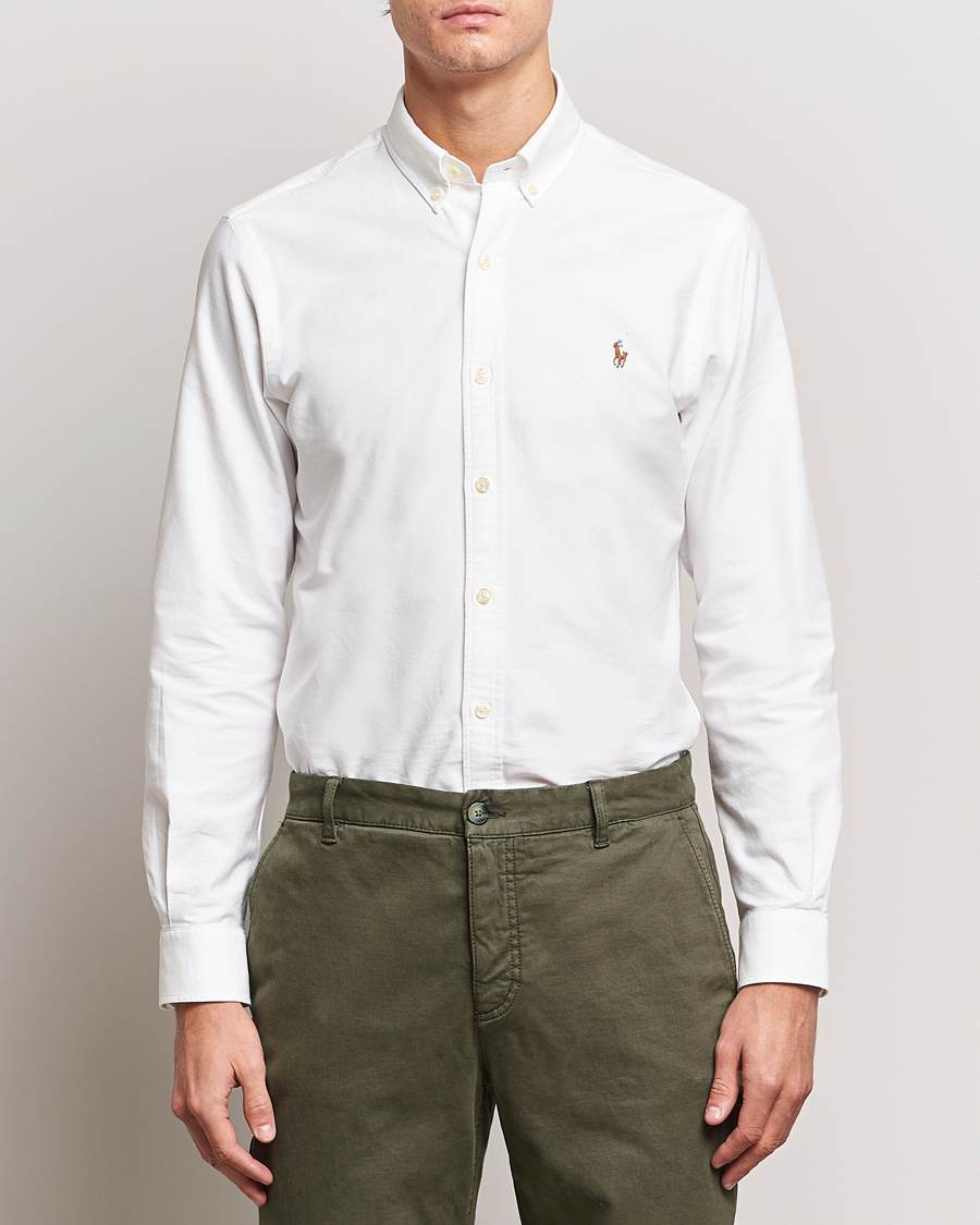 Herren | World of Ralph Lauren | Polo Ralph Lauren | Slim Fit Shirt Oxford White