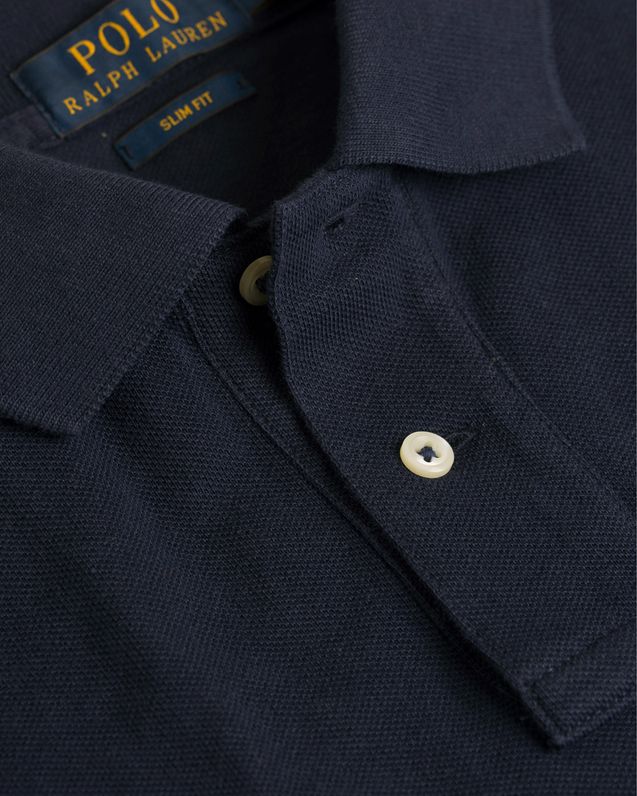 Herren | Poloshirts | Polo Ralph Lauren | Slim Fit Polo Newport Navy