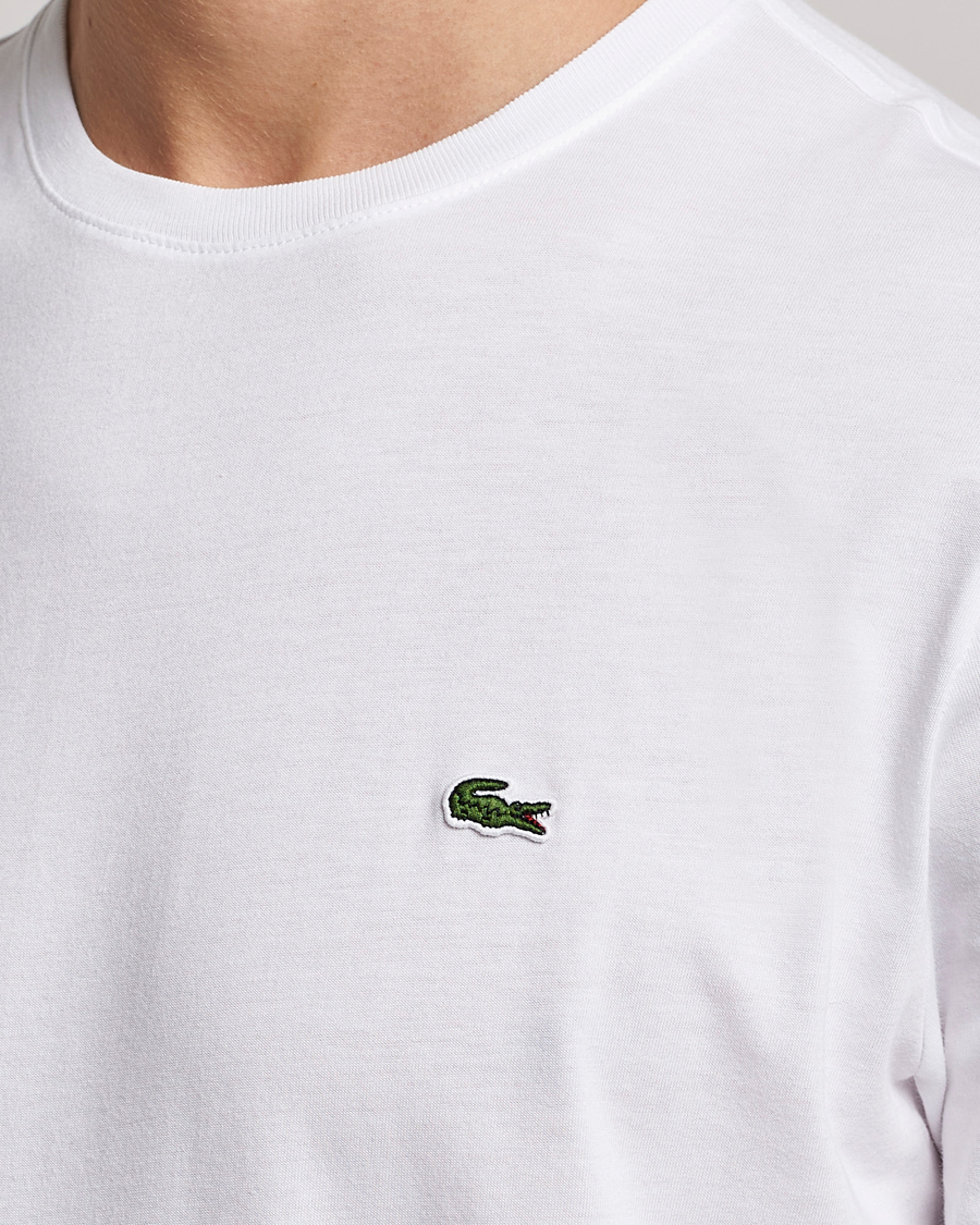 Herren | T-Shirts | Lacoste | Crew Neck T-Shirt White