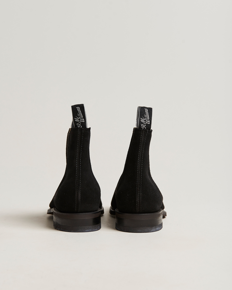 Herren | R.M.Williams Blaxland G Boot Suede Black | R.M.Williams | Blaxland G Boot Suede Black