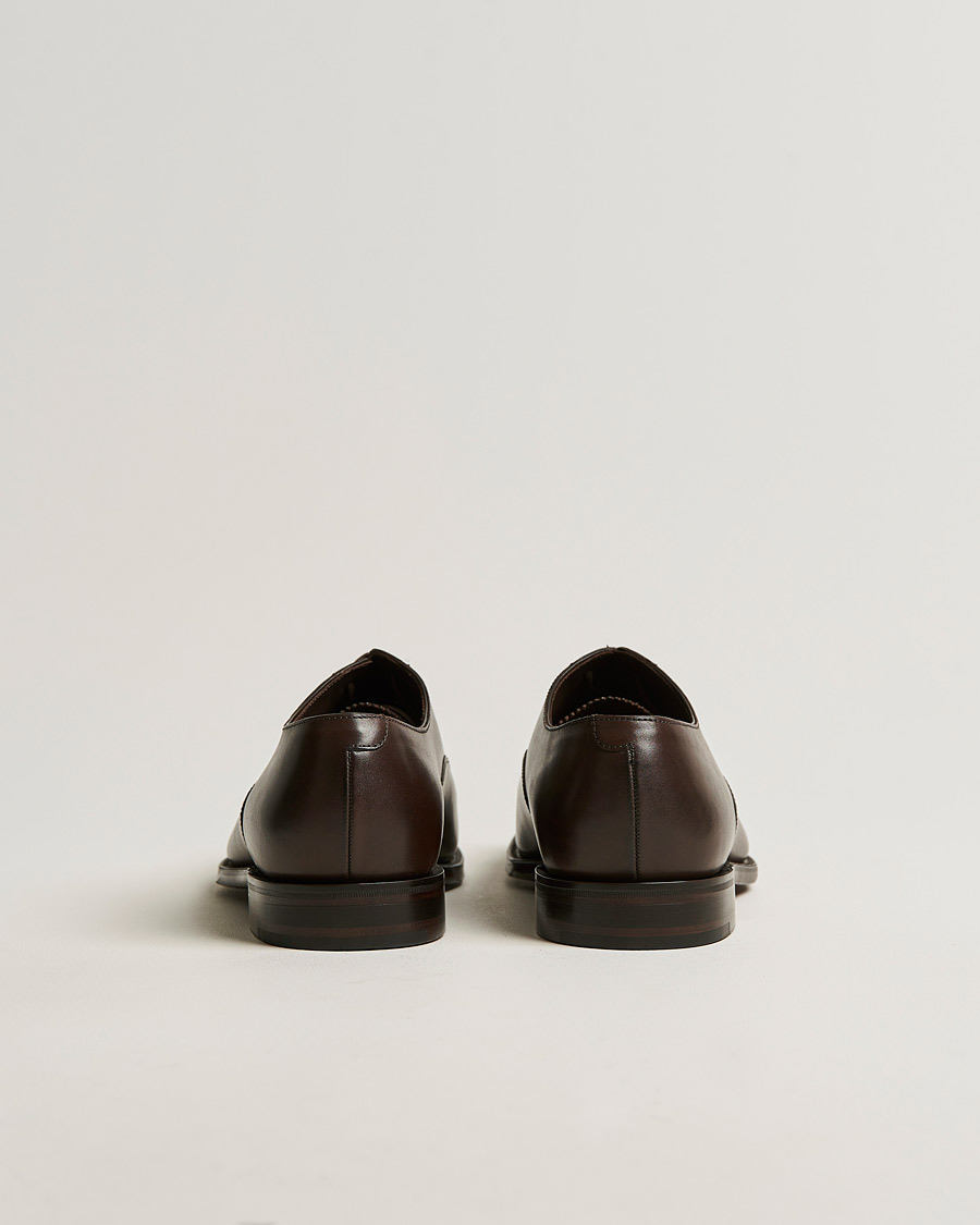 Herren | Handgefertigte Schuhe | Loake 1880 | Aldwych Oxford Dark Brown Calf