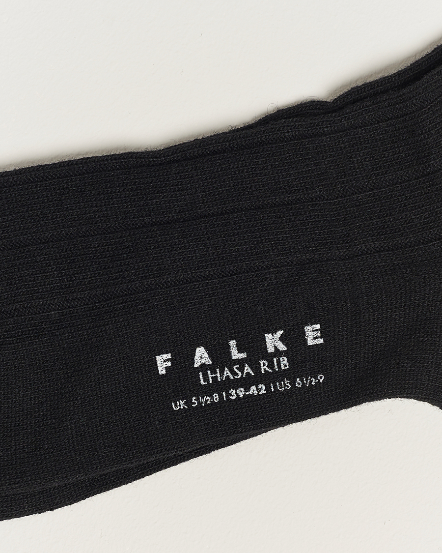 Herren | Falke | Falke | Lhasa Cashmere Socks Black