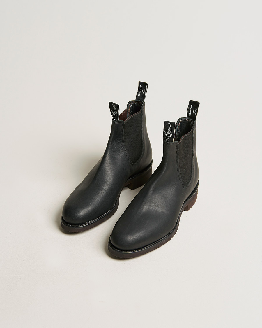Herren | R.M.Williams Gardener G Boot Greasy Kip Black | R.M.Williams | Gardener G Boot Greasy Kip Black