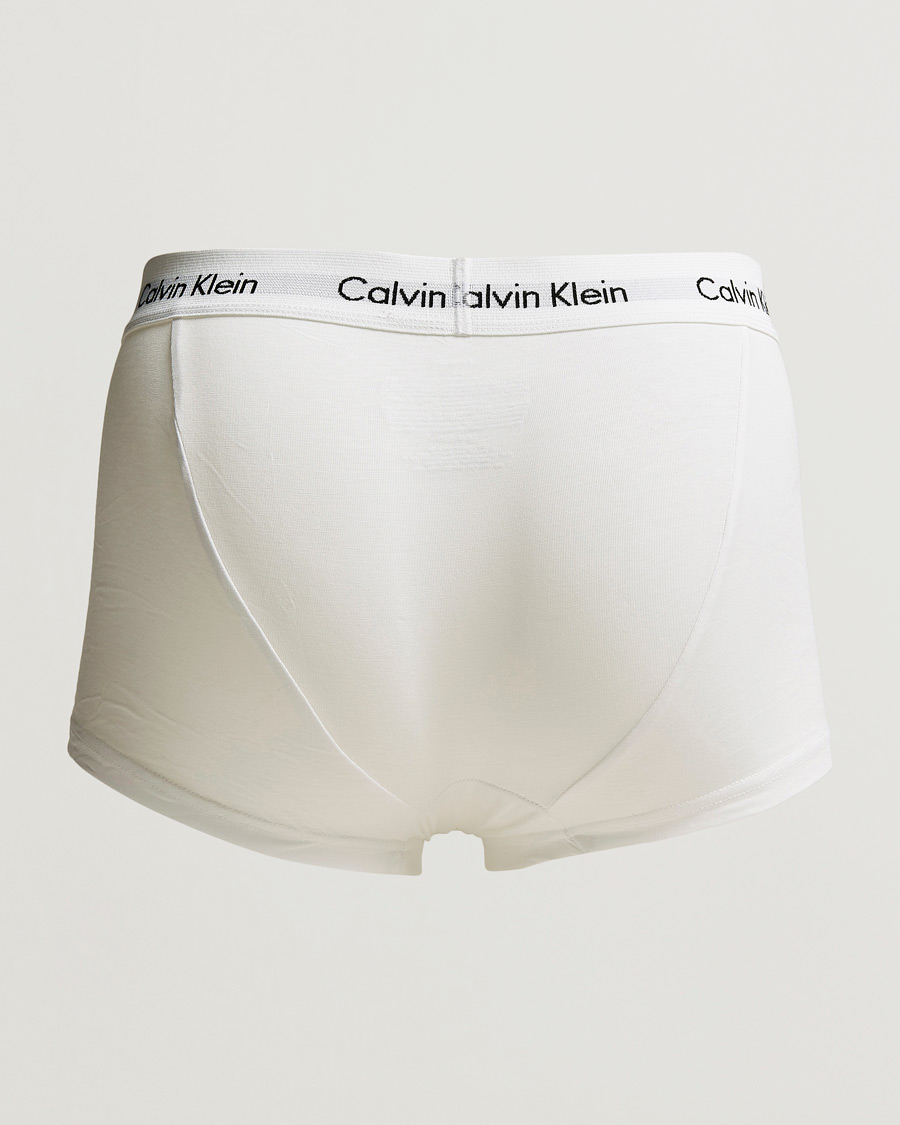 Herren |  | Calvin Klein | Cotton Stretch Low Rise Trunk 3-pack White