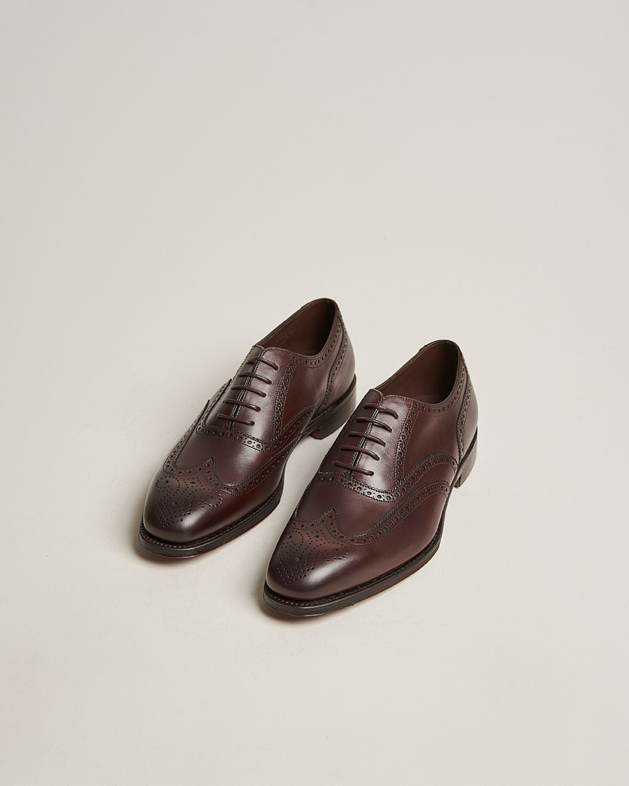 Herren | Loake 1880 Buckingham Brogue Dark Brown Calf | Loake 1880 | Buckingham Brogue Dark Brown Calf