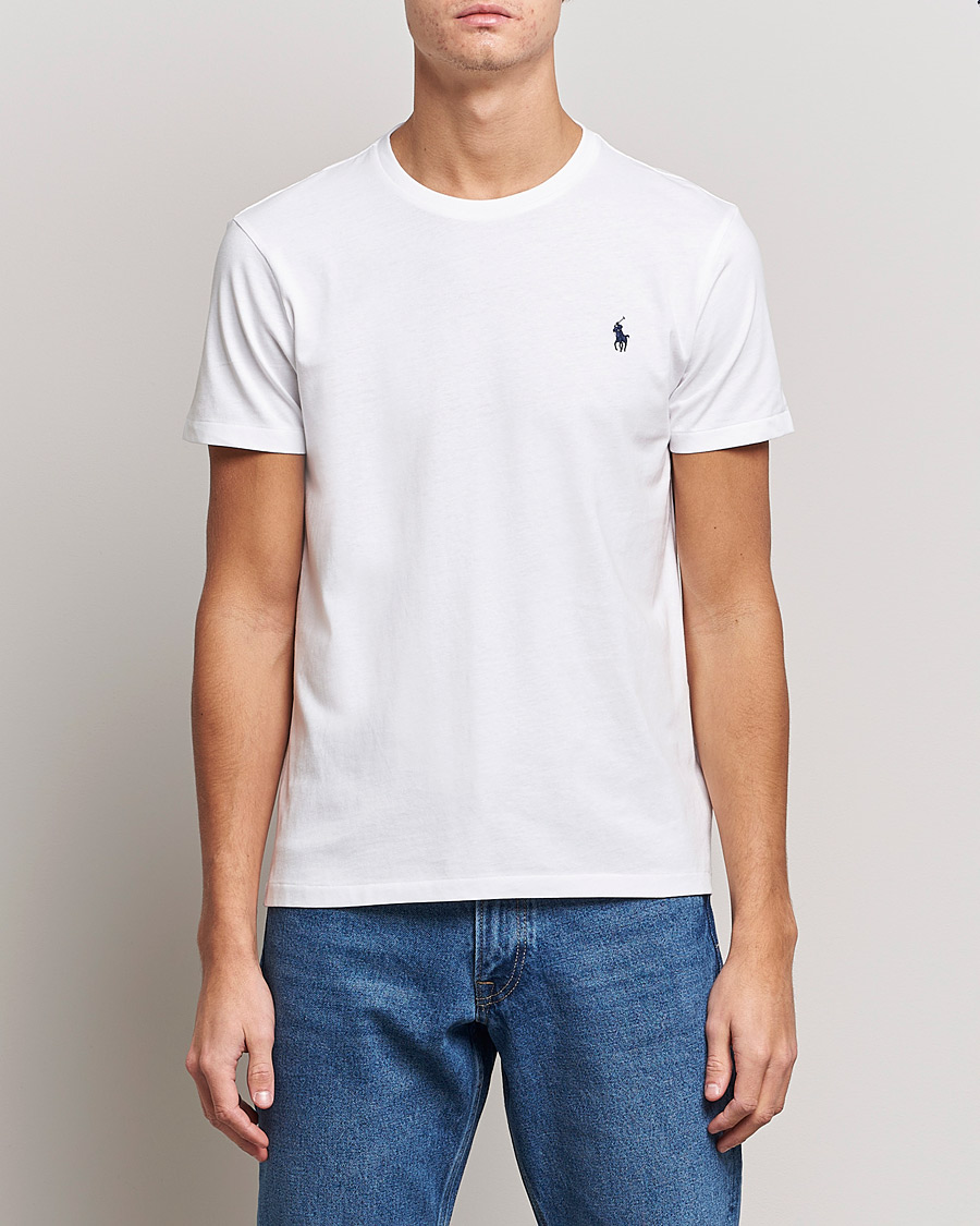 Herren | T-Shirts | Polo Ralph Lauren | Custom Slim Fit Tee White